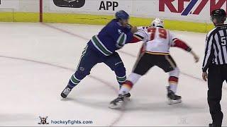 Micheal Ferland vs Luca Sbisa Feb 6, 2016