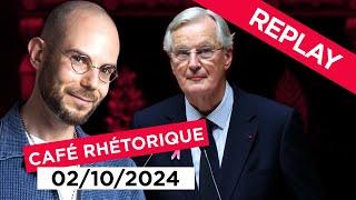 Discours de politique générale de Michel Barnier : le décryptage - Stream du 02/10/2024 - Clemovitch