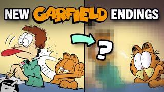 Drawing New Endings to Garfield Comics