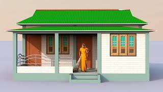 WOW! so beautiful tin shed house design | कम पैसो मे जबरदस्त नक्शा | tin roof Northeast home design