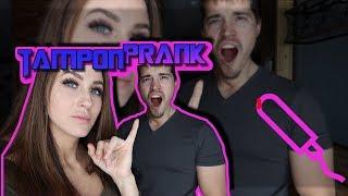 Used Tampon Prank on Boyfriend!!