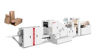 Ruizhi Machinery's RZFD-190 square bottom paper bag machine