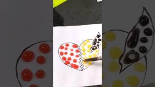 Deadpool water drop drawing  #satisfying #shorts #shortsfeed