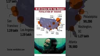  Top 10 U.S. Cities with the Highest Indian Populations – 2025 