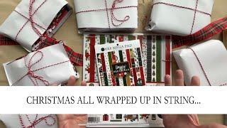 Christmas Crafting - 6 bundles of gifting goodies on the table! Options for gift giving - be early!