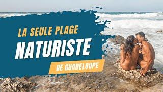 Naturist beach in Guadeloupe