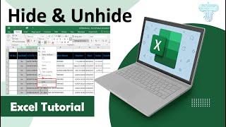 hide & unhide in excel | hide unhide rows in excel |