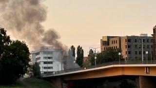 Carolabrücke in Dresden: Abriss hat begonnen