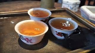 越用越用感觉的老锡茶盘泡工夫茶 潮阳锡茶盘