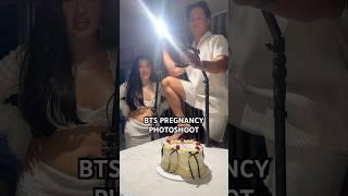 DIY pregnancy and birthday shoot 