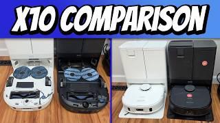 eufy X10 Pro Omni White vs Grey Robot Vacuum & Mop Comparison ARE THEY THE SAME?
