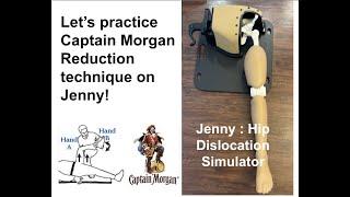 Only Captain Morgan Technique! | Sports Medicine | Athletic Training | Hip Dislocation Reduction