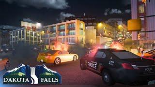 Cities: Skylines Dakota Falls - EP5 Street Racers VS Police