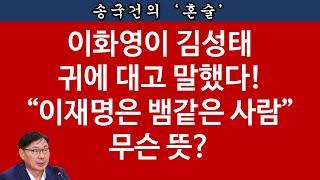 [송국건TV] “이재명 방북 비용 줬다” 쏟아진 김성태 법정 증언