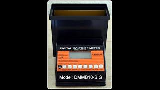 How to measure RAW CASHEW Moisture using Digital Moisture Meter DMM B18 by Innovative Instruments