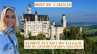 ALLGÄU -10 Dinge die du in deinem Allgäu Urlaub unbedingt sehen MUSST | Elsa Reiseblog