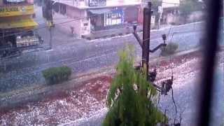 Hailstorm in Hyd