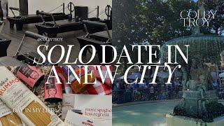 SOLO DATE IN A NEW CITY: pilates, st. james art festival, pr unboxing & hair tutorial