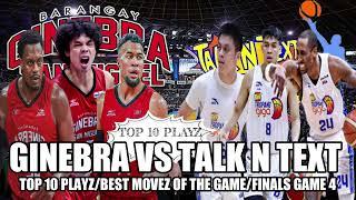 GINEBRA VS TNT FINALS GAME 4 TOP 10 PLAYZ/BEST MOVEZ OF THE GAME #viralvideo #pbaupdates #highlights