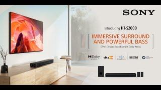 HT-S2000 5.1ch Dolby Atmos® Soundbar | Sony