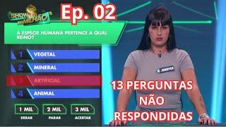 Ep. 02 - As perguntas não respondidas no show do milhão com Patrícia Abravanel.