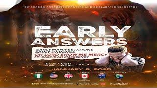 OH LORD SHOW ME MERCY || EARLY ANSWERS - DAY 3 || NSPPD || 8TH JANUARY 2025