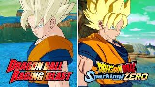 Comparing Raging Blast VS Sparking Zero!