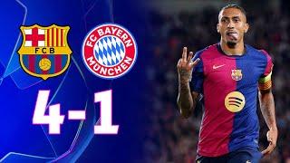 Barcelona vs Bayern Munich [4-1], UEFA Champions League 24/25 - MATCH REVIEW