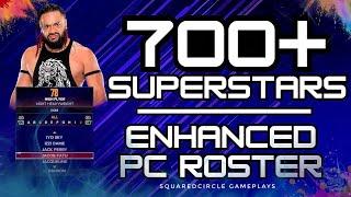 WWE 2K24 Fully Modded Roster - 700+ Superstars | Epic PC Mods | Better than WWE 2K25?