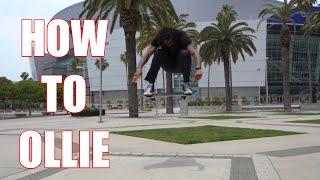 HOW TO OLLIE #skateboarding