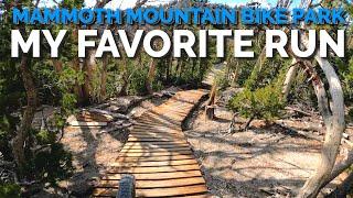 My Favorite Top-To-Bottom Run | Mammoth Mountain Bike Park 4K POV