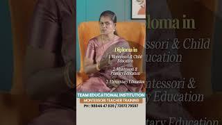 Become a Certified Montessori Teacher | Montessori Teacher Training Program | Team Education