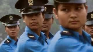 NEPAL POLICE we in blue