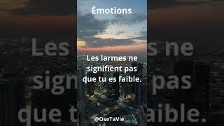 Émotions #motivation #developpementpersonnel #successmindset #réussite