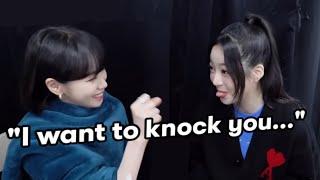 eunchae provokes chaewon too far