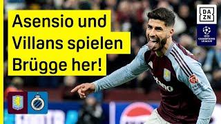 Aston Villa - FC Brügge | UEFA Champions League | DAZN Highlights