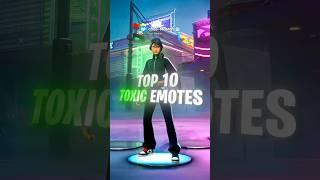 Top 10 MOST TOXIC Emotes in Fortnite