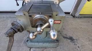 Bridgeport Variable Speed Milling Machine 1-1/2 HP 9" x 36" Table