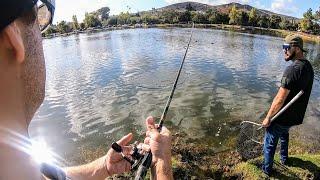 Santee Lakes Trout Opener 2024(Monster Fish Caught)