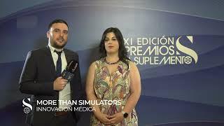 Entrevista a María Llorca y Henrique Mendes, de More Than Simulators, premiados en Innovación Médica