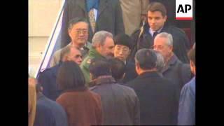 CHINA: CUBAN PRESIDENT FIDEL CASTRO VISIT