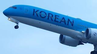 대한항공 신도장 B787 (HL8515), 실물과 이륙 장면 포착 | Gimpo Airport Plane Spotting [GMP/RKSS]