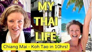 MY NEW LIFE: Chiang Mai to Thai Paradise in 1/2 a day! Ep:04