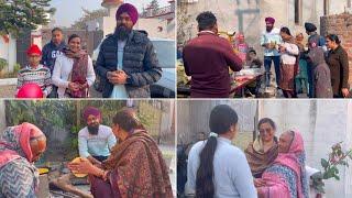 ਬੱਚਿਆਂ ਨੂੰ ਨਾਨਕੇ ਜਾਣ ਦਾ ਚਾਅ  bacheya nu nanke jaan da chaबच्चों को अपने नाना नानी से मिलने की खुशी