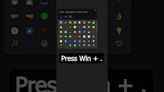 How to open Windows 10 emoji keyboard
