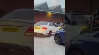 Mercedes C63 AMG W204 Driveby + LOUD Revs!