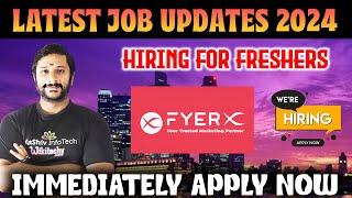 Fyrex is Hiring | Best Work From Home Jobs 2024 | Today Job Vacancy in Tamil #fyrex #jobsearch