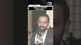 Vikrant Massey attends PM Modi’s oath ceremony