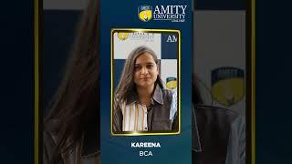 Amity University Online BCA Review | Kareena | Online Degree | Career After Online BCA