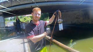 We have been waiting for this discovery for years! Magnet fishing in Chalon-sur-Saône